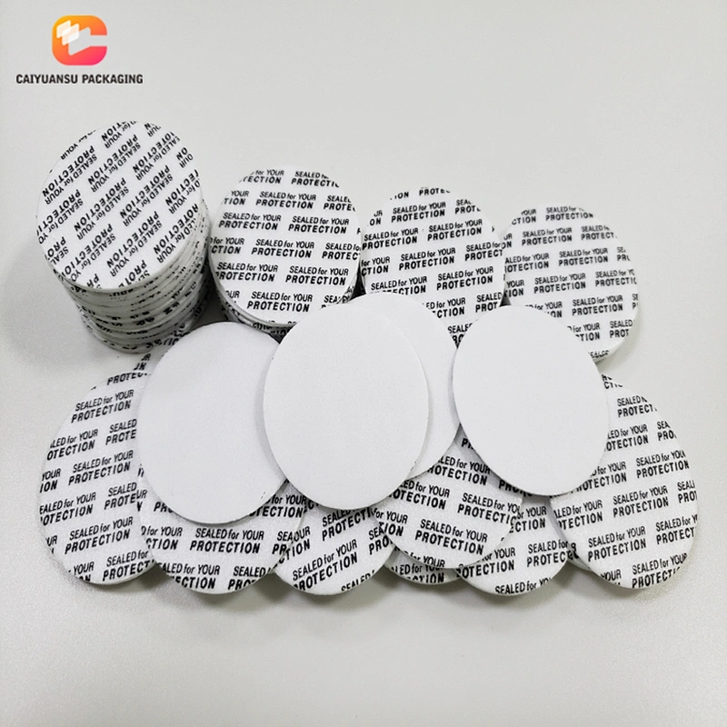 Bottles Self Adhesive Foam Pressure Sensitive Seal Liner