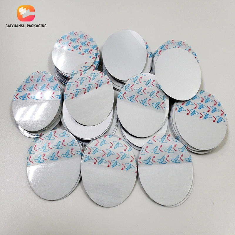 Half Moon Plastic Bottle Cap Seal Induction Liner
