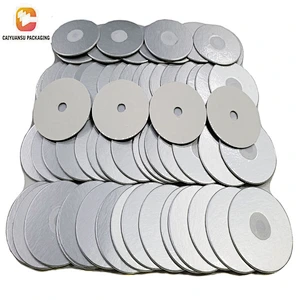 Bottles Aluminum Foil Induction Seal Vent Cap Liner