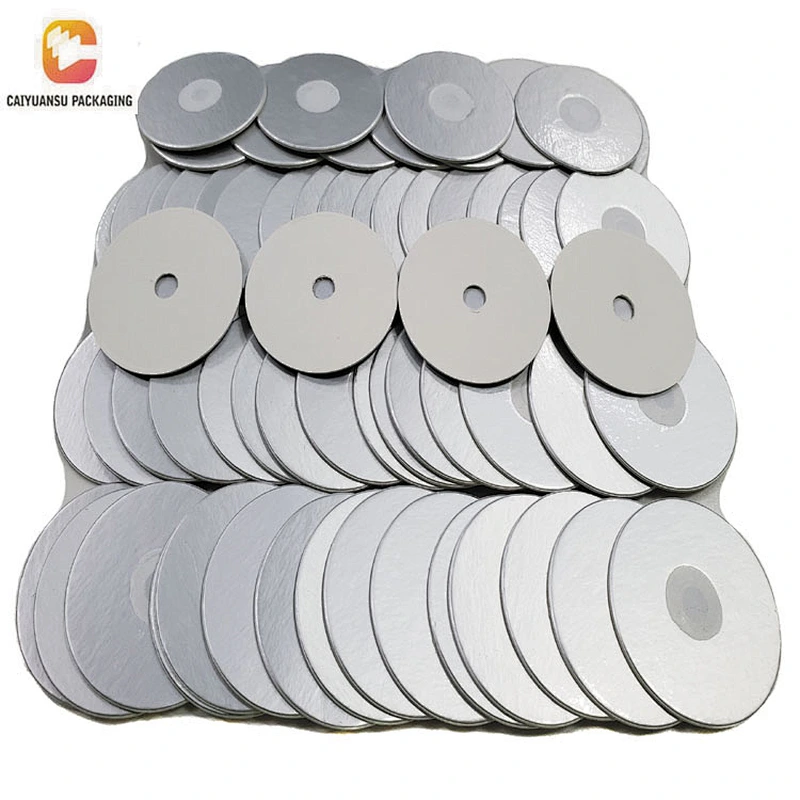 Bottles Aluminum Foil Induction Seal Vent Cap Liner
