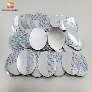 Clean Peel Bottle Cap Induction Heat Seal Liner