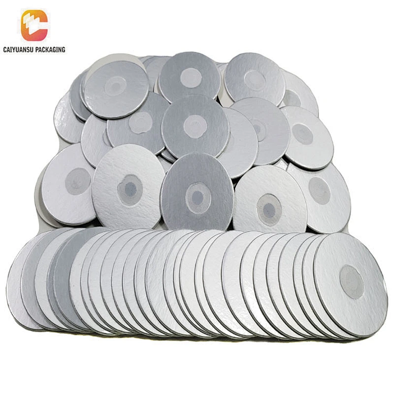 38mm Aluminum Foil PE Bottle Cap Vent Seal Liner