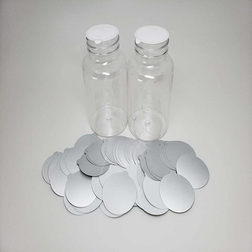 PET Easy Peelable One Piece Foil Seal Liner For Dairy Bottle