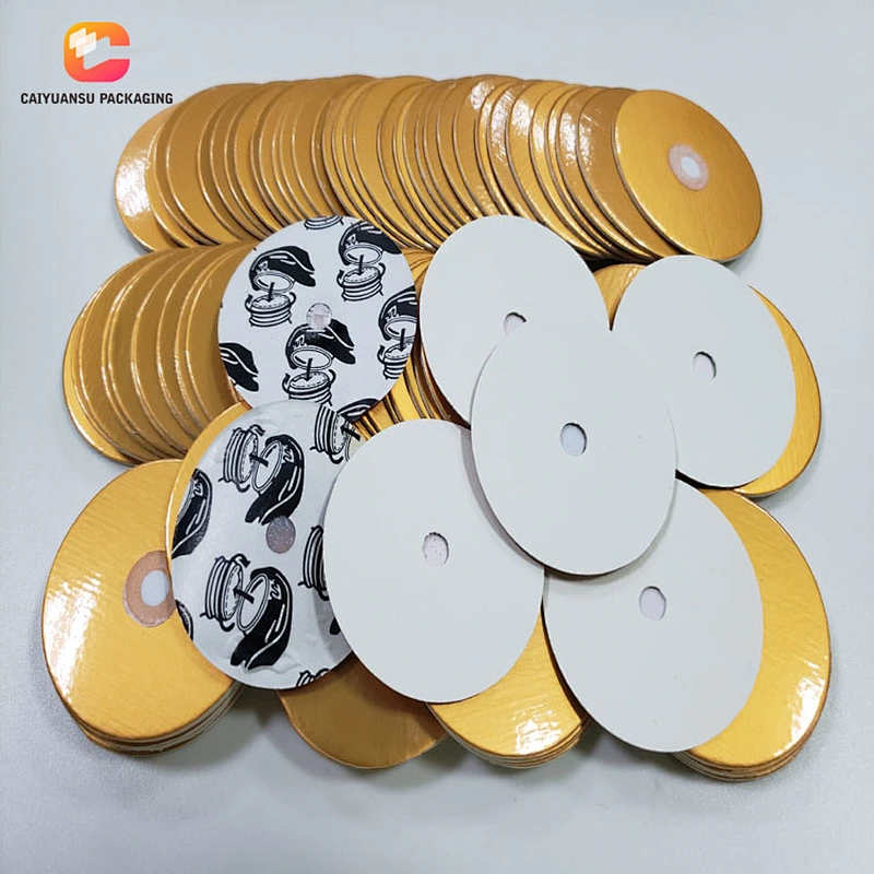 Aluminum Foil Induction PET Bottle Cap Vent Liner
