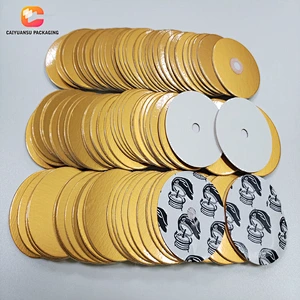 Chemical Bottle Gold PET Induction Vent Cap Liner