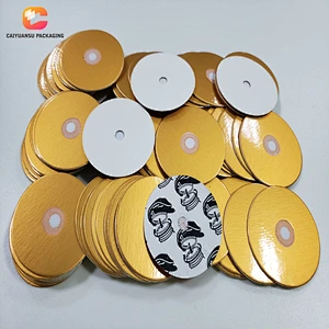 HDPE Liquid Bottle Cap Seal Induction Vent Liner