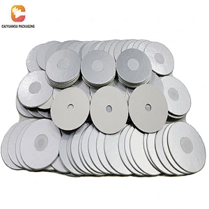 PE Aluminum Foil Induction Bottle Cap Vent Liner