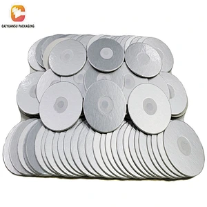 HDPE Plastic Bottle Induction Seal Vent Foil Liner