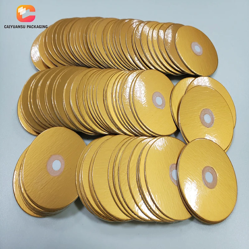 Induction Seal Plastic Bottle PE PET Vent Liner