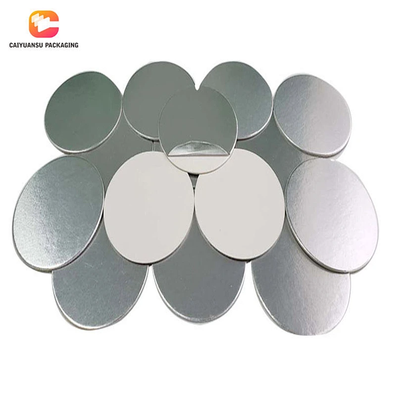 Two Piece Aluminum Foil Cap Seal Liner For Jar