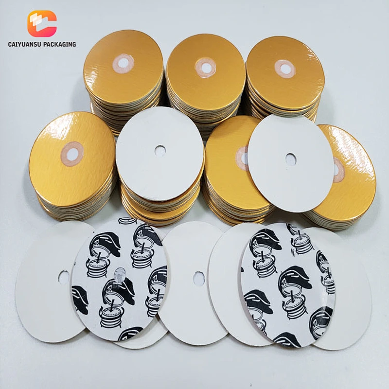 Heat Induction PET Plastic Bottle Vent Seal Cap Liner