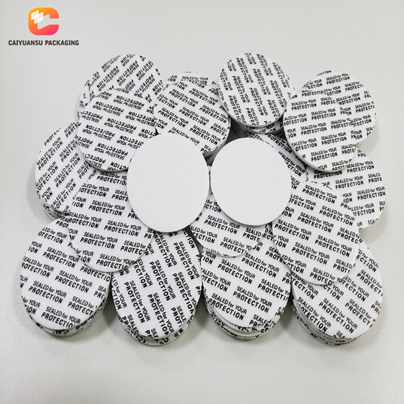 Adhesive PE Bottle Cap Seal Pressure Sensitive Liner