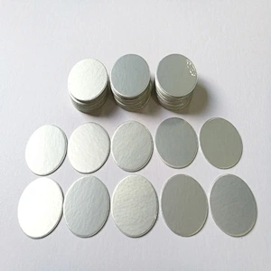 Custom Printed Bottle Cap Aluminum Foil Seal Liner For PE