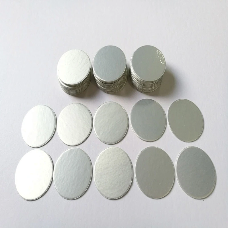 Custom Printed Bottle Cap Aluminum Foil Seal Liner For PE