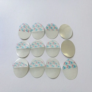 Easy Open One Piece Half Peel Seal Liner For Plastic Bottles