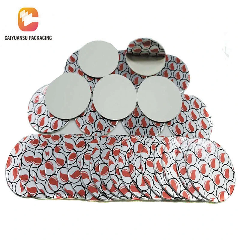 Two Piece Aluminum Foil PE Bottle Cap Induction Liner