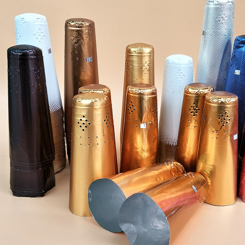 Heat Shrink PVC Aluminum Foil Polylaminate Wine Capsule