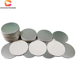 Seperate Two Piece Aluminum Foil Plastic Cap Induction Seal Liner