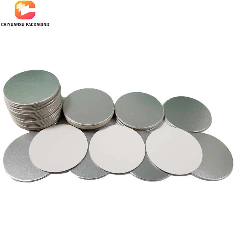 Seperate Two Piece Aluminum Foil Plastic Cap Induction Seal Liner