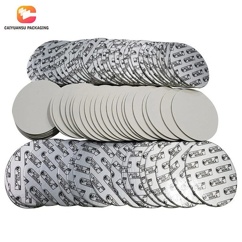 Two Piece Plastic Cap Heat Seal Induction Liner