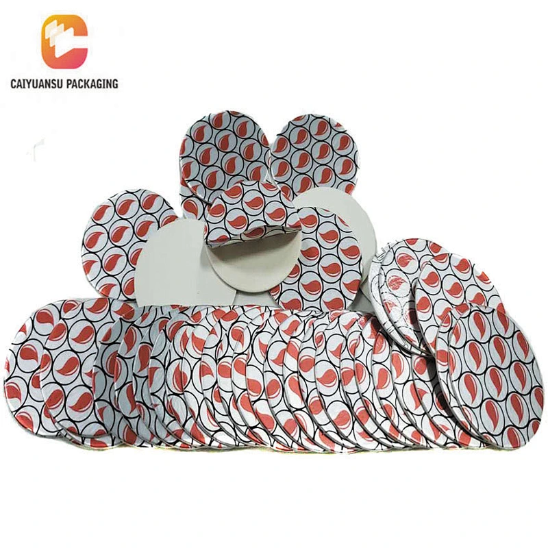 Peelable 2 Piece Aluminum Foil Seal Bottle Cap Liner