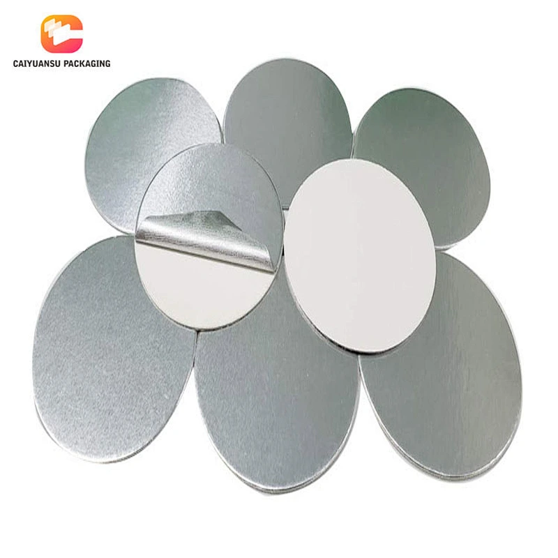 Separate Two Piece Aluminum Foil Bottle Seal Liner For Oil