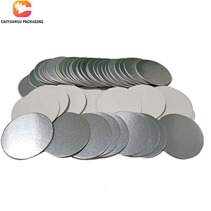 Seperate Two Piece Aluminum Foil Plastic Cap Induction Seal Liner