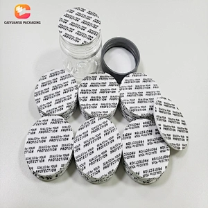 PET Plastic Jar Pressure Sensitive Foam Seal Liner
