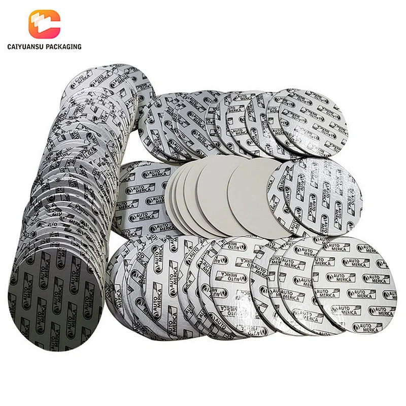 Two Piece Plastic Cap Heat Seal Induction Liner