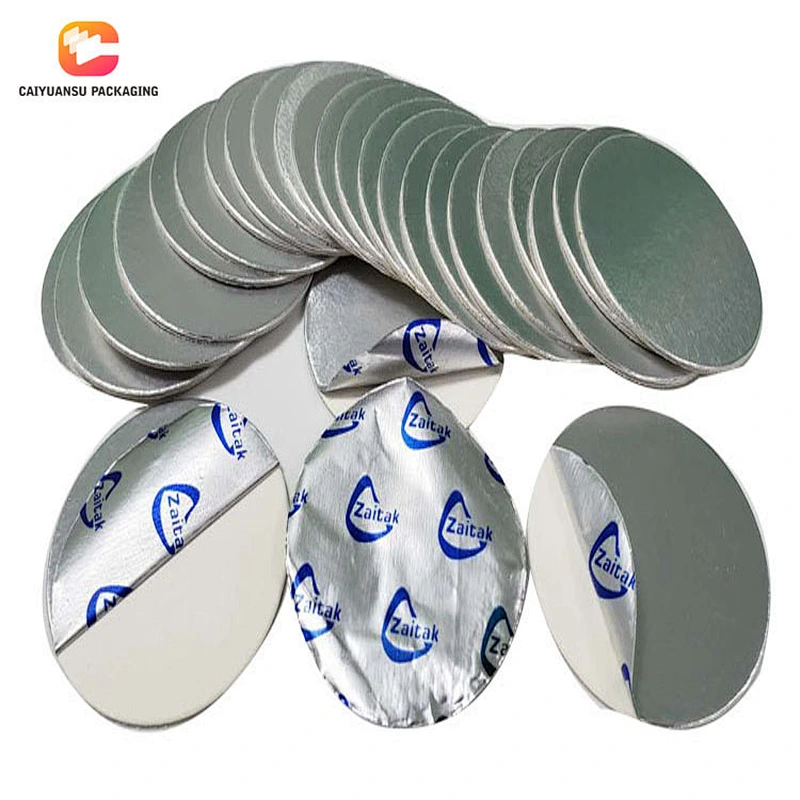 Printed Two Piece Bottle Cap Aluminum Foil Induction Seal Liner
