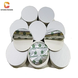 Plastic Jar Induction Aluminum Foil Bottle Seal Liner