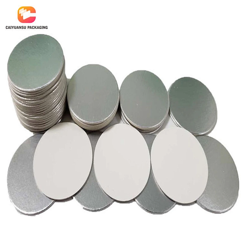 Plain Aluminum Foil Induction Cap Seal Liner With Paper