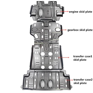 4.0L/5.6L 18- PATROL engine gearbox transfer case protection skid plate for Nissan