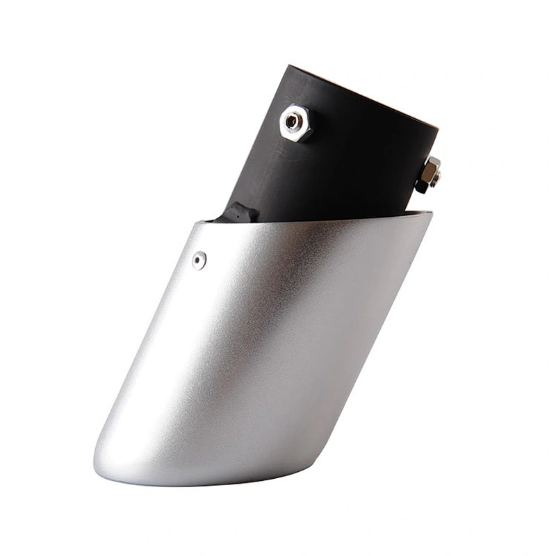 2019 New style 304 Stainless steel Universal Aluminum inlet size 68mm exhaust system tip for Cayenne style