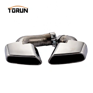 High performance titanium truck muffler tip 14-16 X5 F15 Exhaust tip