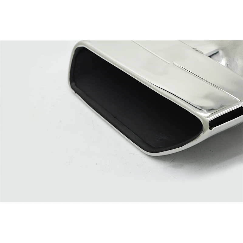 Mirror Polish Chroming Black High performance exhaust muffler for BMW G30 5 Series