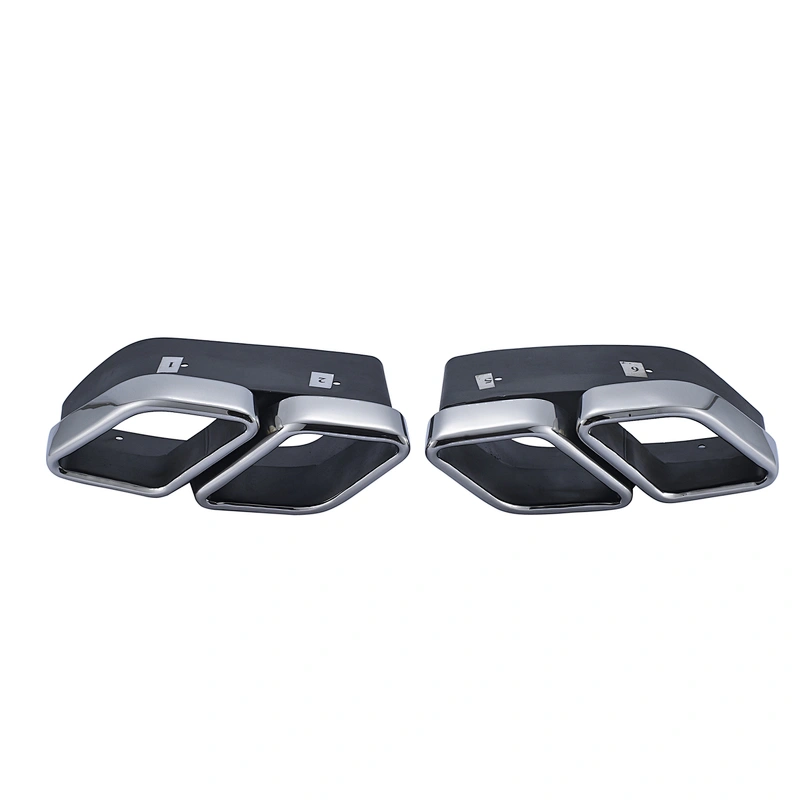 High performance sport exhaust tips for range rover 14-16 Mansory Exhaust tip Rear Diffuser Plastic