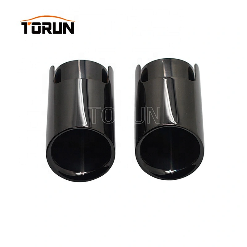 wholesale price hot sale Universal stainless steel Double Layer oval 60mm exhaust muffler