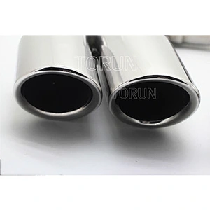 stainless steel exhaust muffler for 18 porsche Cayenne Hybrid