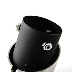 2019 New style 304 Stainless steel Universal Aluminum inlet size 68mm exhaust system tip for Cayenne style