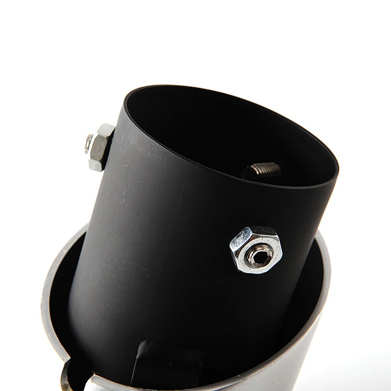 2019 New style 304 Stainless steel Universal Aluminum inlet size 68mm exhaust system tip for Cayenne style