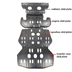 2.5L 18- TERRA 2.5L 17- NAVARA Hot Sale Car Accessories skid plate of engine radiator gearbox transfer case for nissan