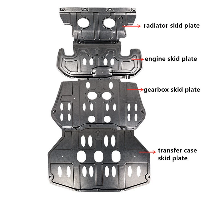 2.5L 18- TERRA 2.5L 17- NAVARA Hot Sale Car Accessories skid plate of engine radiator gearbox transfer case for nissan