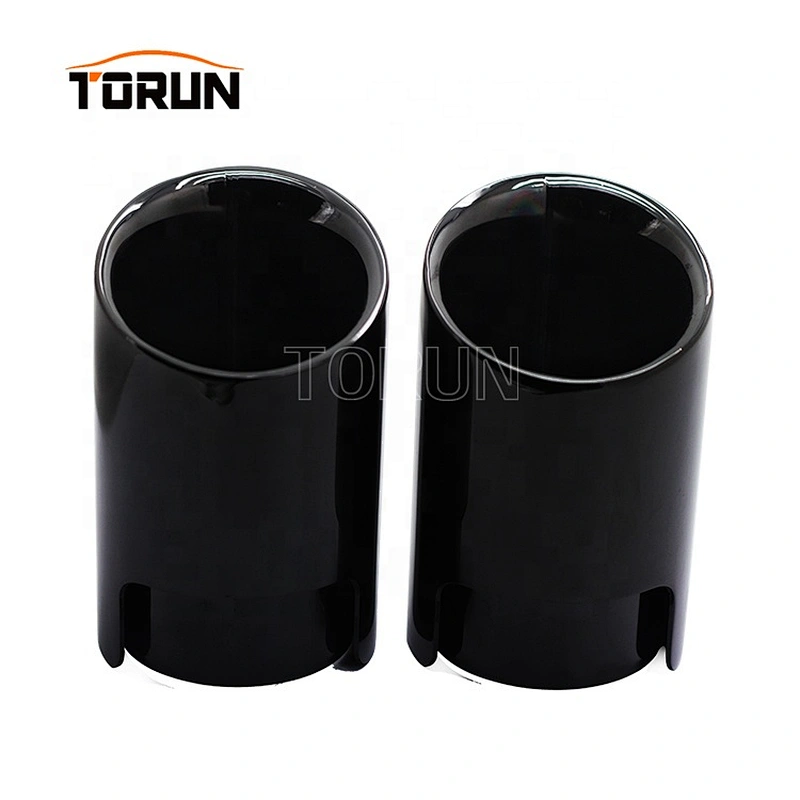 wholesale price hot sale Universal stainless steel Double Layer oval 60mm exhaust muffler