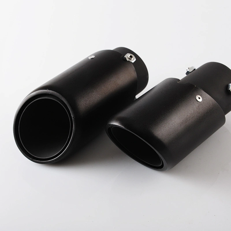 2019 New style 304 Stainless steel Universal Aluminum inlet size 68mm exhaust system tip for Cayenne style