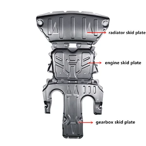 engine cover plate attractive skid plate for engine gearbox S-class W222