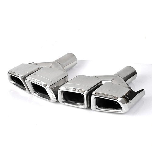 304 stainless steel Mirror polish for w166 GL ML AMG exhaust pipe