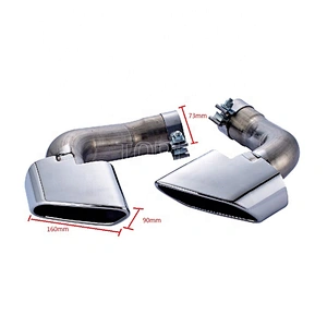 2019 New products on china market auto performance m exhaust tips for bmw 15-16 X6 F16 Exhaust tip