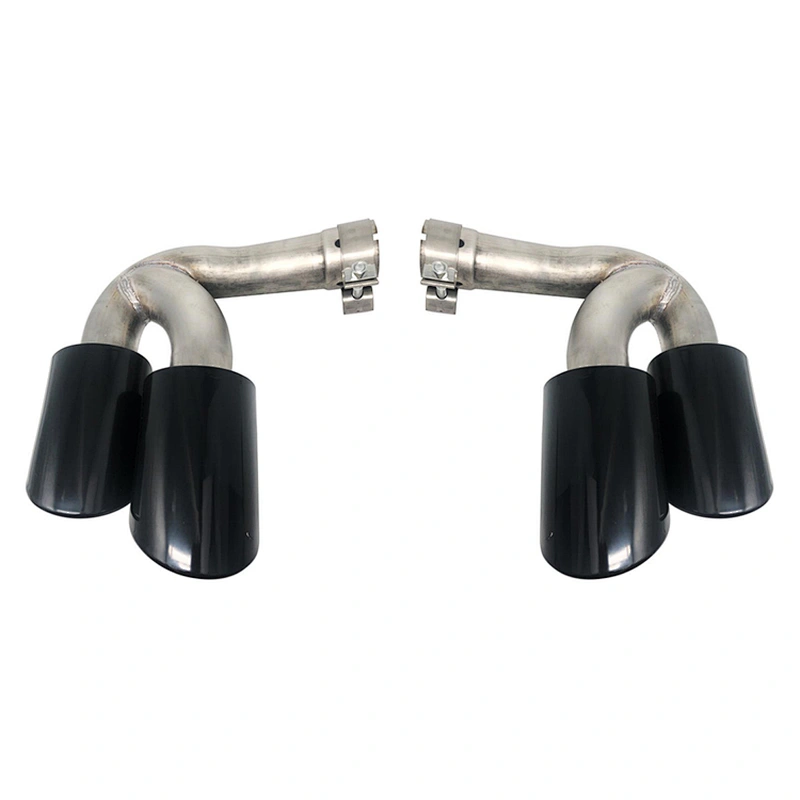 high quality round exhaust pipe for 2018 porsche Cayenne