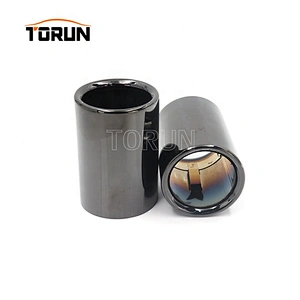 Hot sale high quality Universal stainless steel oval exhaust muffler F10 F18 535 Exhaust tip
